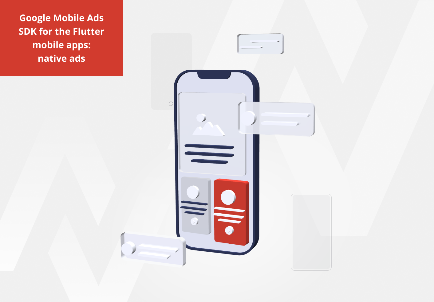 Google Mobile Ads SDK for the Flutter mobile apps: native ads